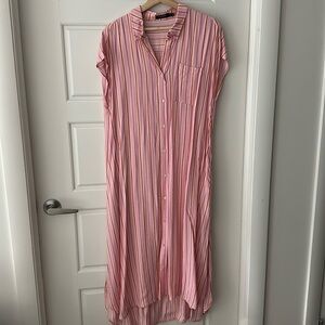 Soaked in luxury shirt dress